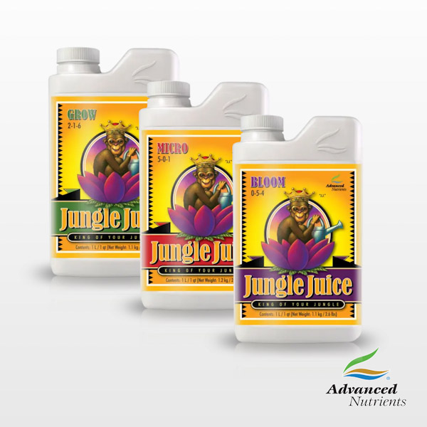 Advanced Nutrients Jungle Juice® Grow, Micro, Bloom 3 x 1L