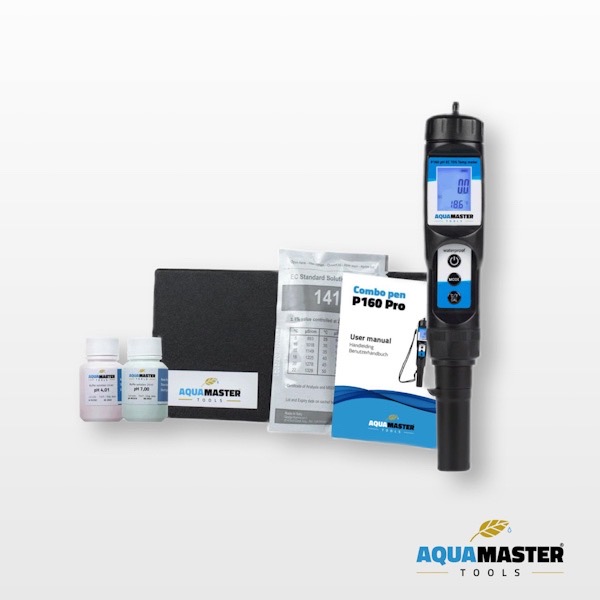Aqua Master Combo pen P160 Pro  pH, EC, TDS, PPM, Temp meter