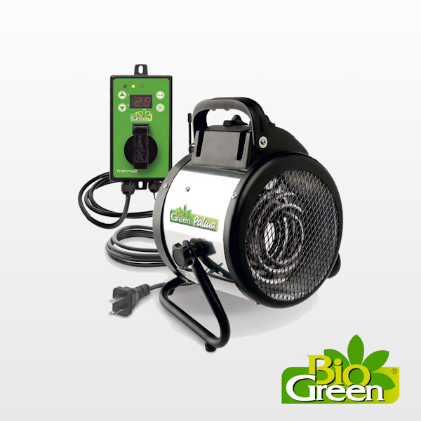 Biogreen Palma Greenhouse Heater Incl Digital Thermostat