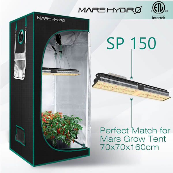 Mars Hydro SP 150 Best Full Spectrum Led Plant Grow Light